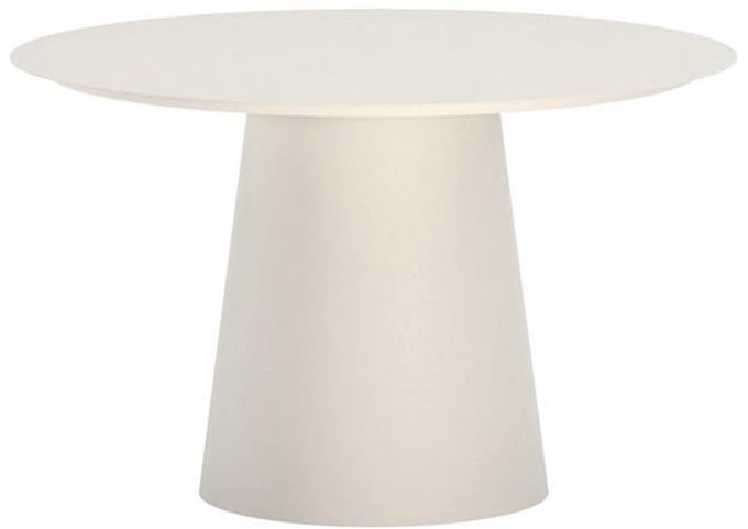 Svea - Elliott ronde tuintafel ø120 cm aluminium - beige