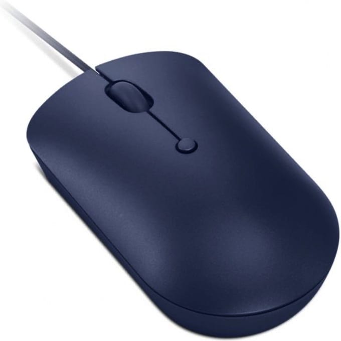 Lenovo 540 - mouse - compact - abyss blue - Muis - Optisch - 4 knoppen - Blauw