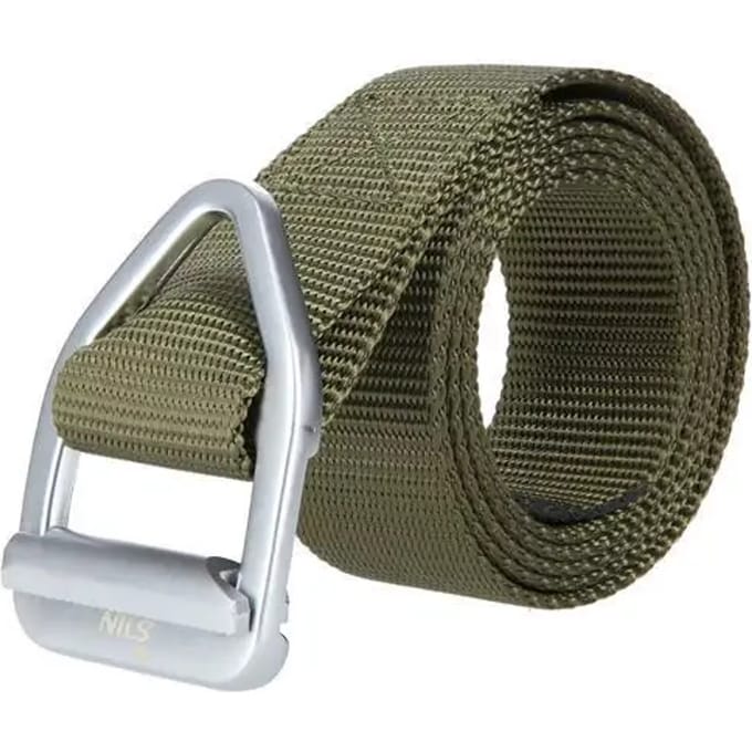 NILS CAMP NC1728 - Tactische Riem - Groen - 125cm - Minimalistisch