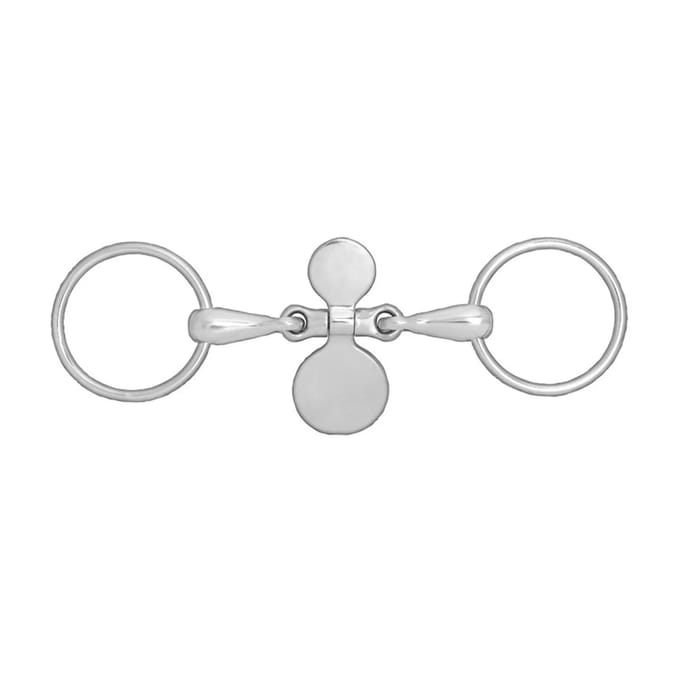 2 ring bit voor pallet paarden Horze Chantilly