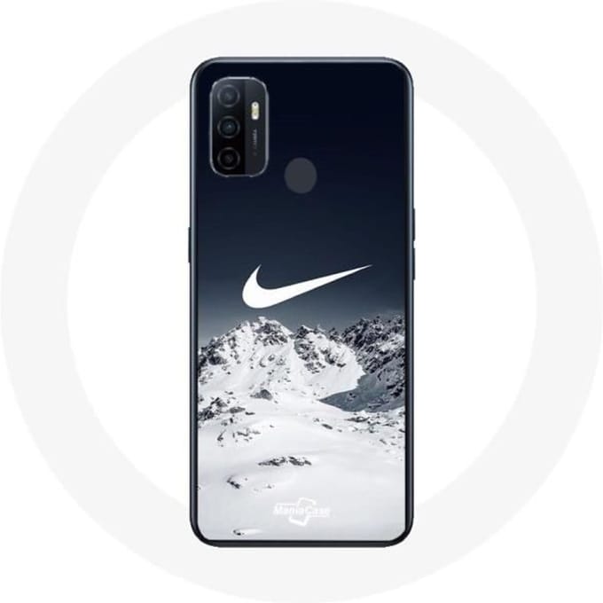 Coque Oppo A53 Nike Logo Niege Hiver