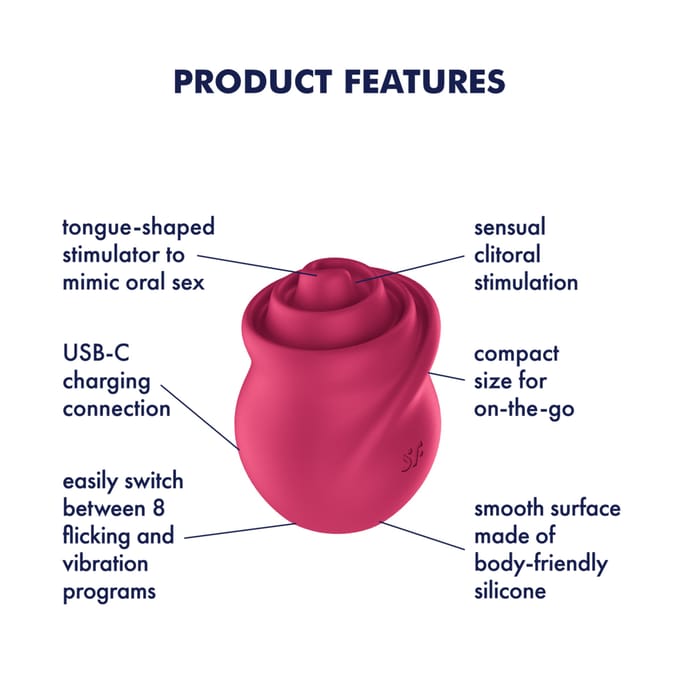Satisfyer 'Tongue Twister', 9 cm