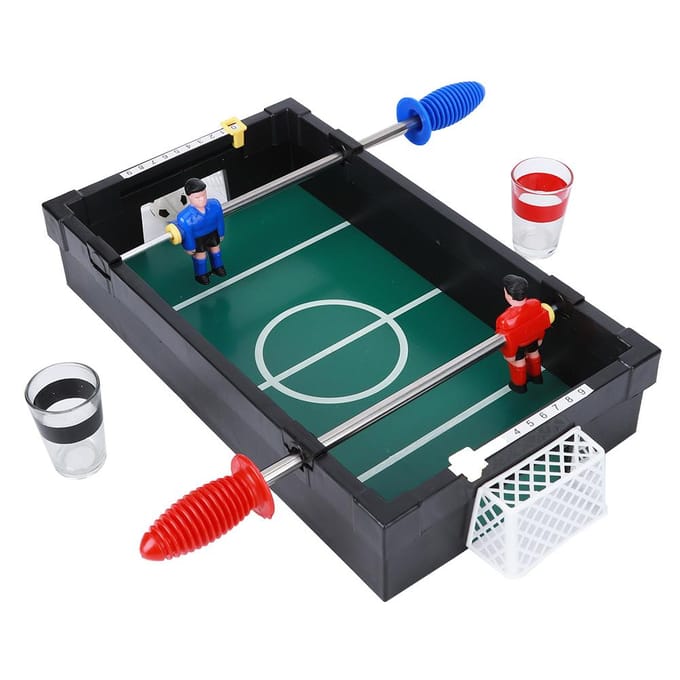 Dubbel Spel Binnen Tafelvoetbalspel Mini Desktop Voetbalspeelgoed Interactieve Spellen