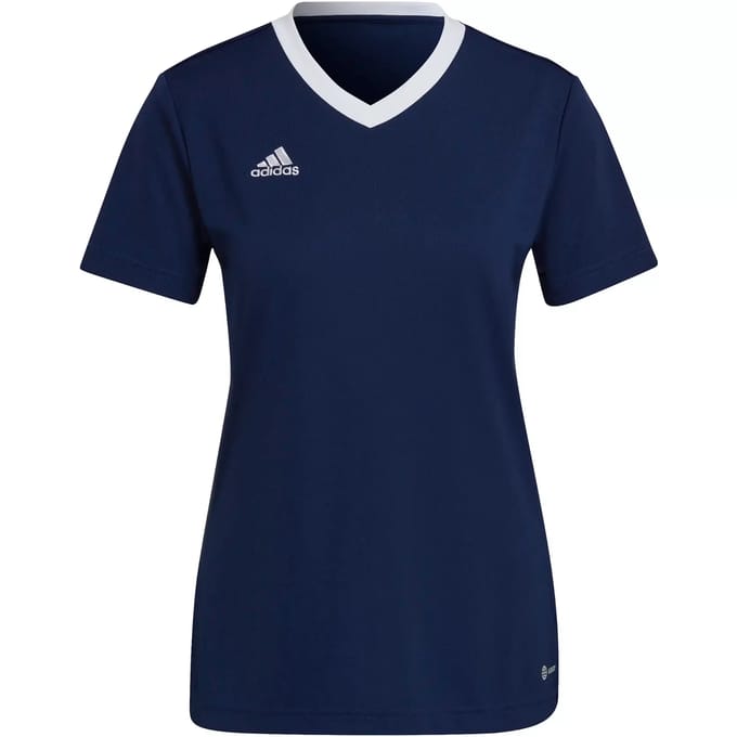 adidas Performance Entrada 22 Voetbalshirt - Dames - Blauw- S