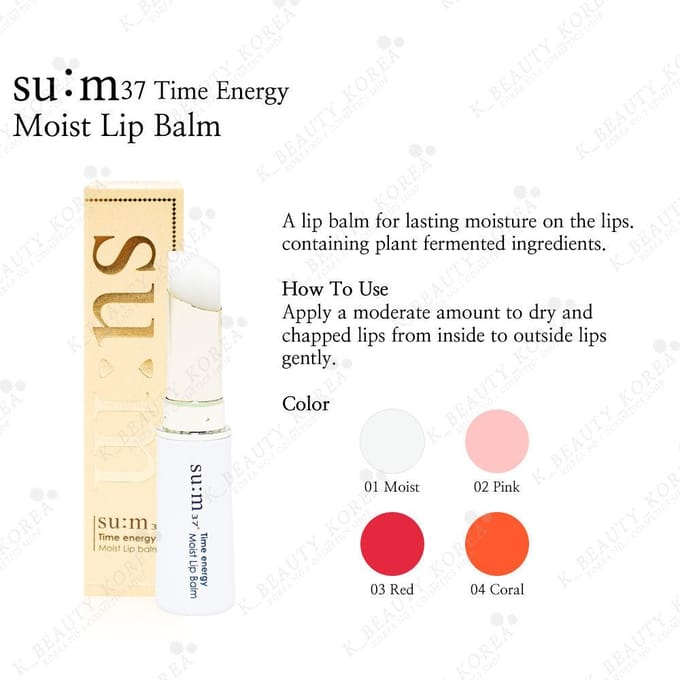 zo:m37 Time Energy Hydraterende Lippenbalsem Roze 5,5g beige
