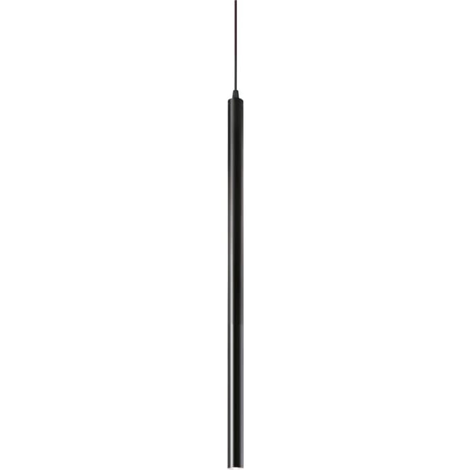 Ideallux Ultrathin SP1 SMALL hanglamp Zwart - Moderne LED plafondlamp