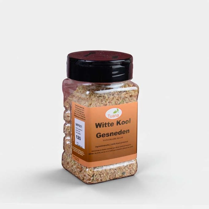 Tuana Kruiden - Wittekool Gedroogd Gesneden - Tuanashop - MP-W-0003