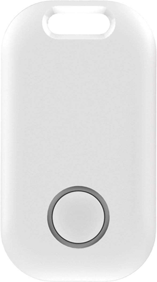 Mini GPS tracker - Locatie tracker - GPS volgsysteem - Bluetooth Tracker - Real-time tracking - Smart tag – Key finder - Koffer tracker - Bagage tracker - Wit