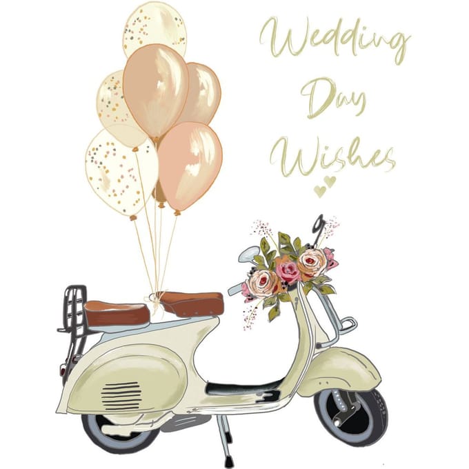 Servetten 20pcs / 33 x 33cm, Wedding day wishes