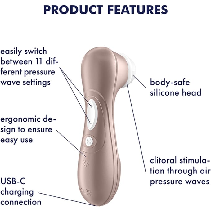 Satisfyer Pro 2 Next Generation - Luchtdrukvibrator met 11 intensiteitsniveaus - waterdicht