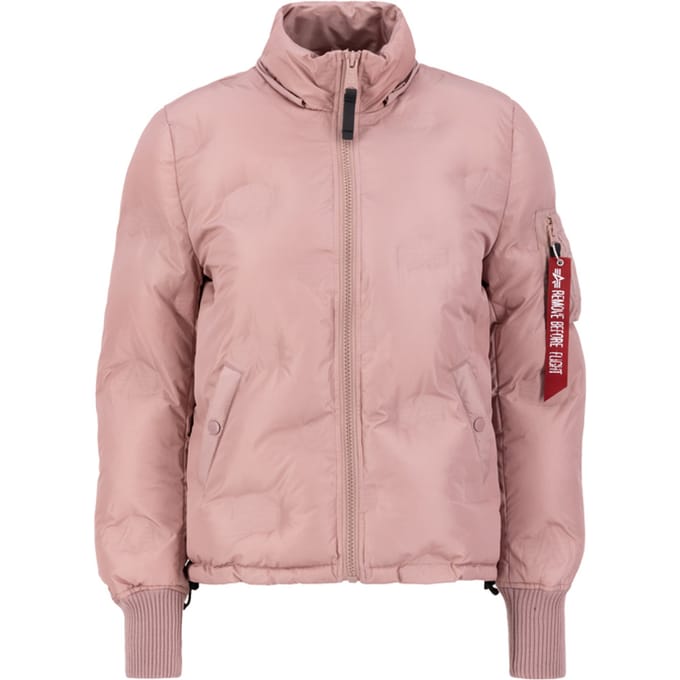 Hooded Logo Puffer Women