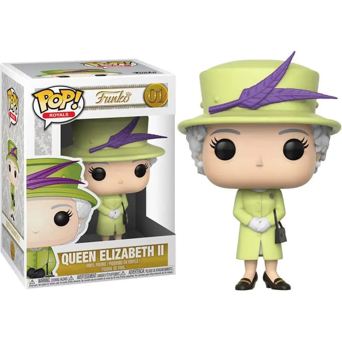 Funko - Royal Family POP! Queen Elizabeth II 9 cm Verzamelfiguur - Multicolours