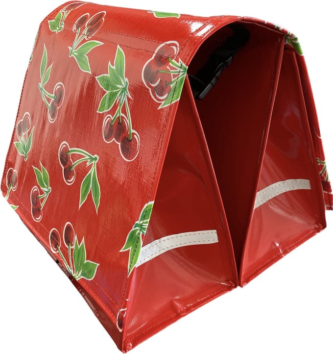 Du Baj  Budget L Cherry Red - Dubbele Fietstas - 45 l - Rood