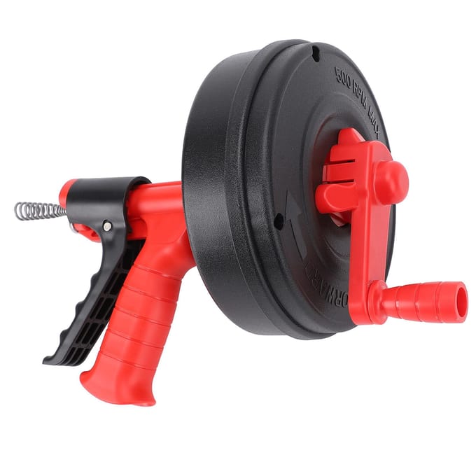 Furet de vidange Manuel ou Alimenté par Perceuse Ressort en Acier Manganèse 65 Haute Dureté Flexible Déboucheur black