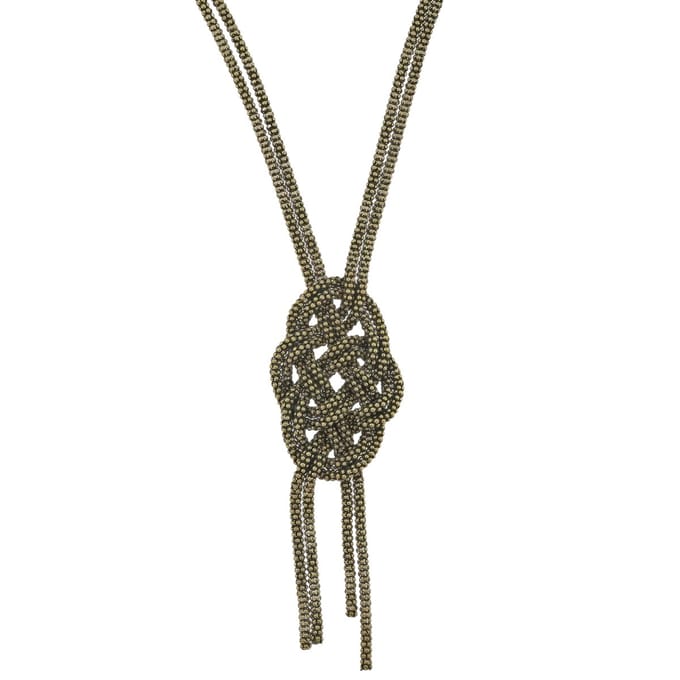 Behave - Lange Ketting Dames - Brons kleur