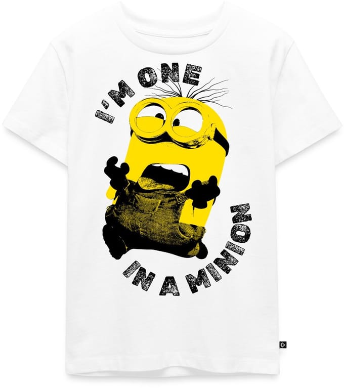Minions I'm One In A Minion Premium T Shirt Kinderen