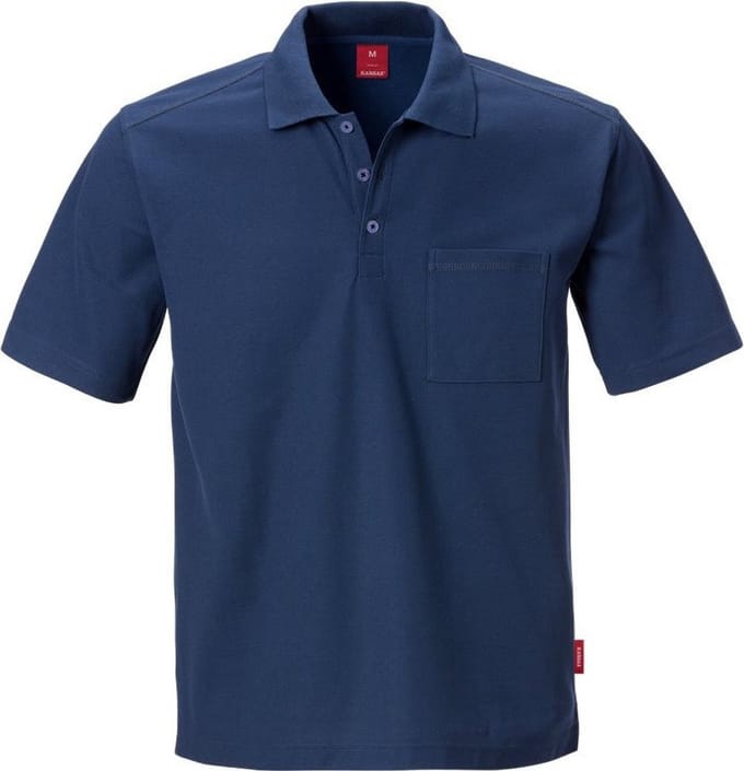 Kansas Poloshirt met korte mouwen 7392 PM marineblauw
