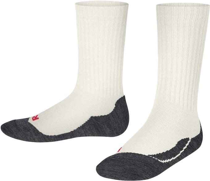 FALKE Active Warm dik ademend wol functioneel materiaal sokken kinderen wit - maat 39-42