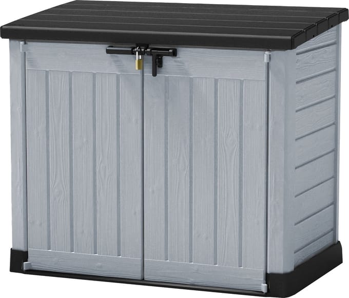 Keter Store It Out Max Opbergbox - 1200L - 145,5x82x125cm - Grijs/Zwart