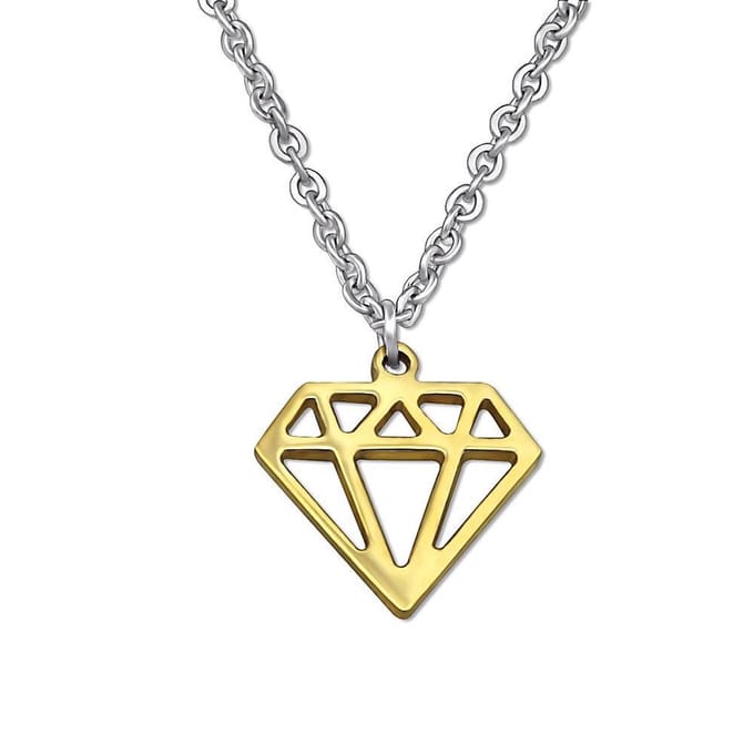 Montebello Ketting Agla - 316L Staal - 11x12mm - 45cm