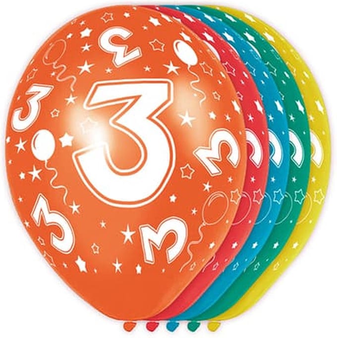 Folat - Ballon 3 jaar