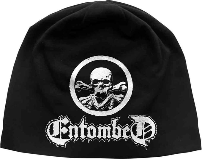 Entombed - Skull Logo Beanie Muts - Zwart