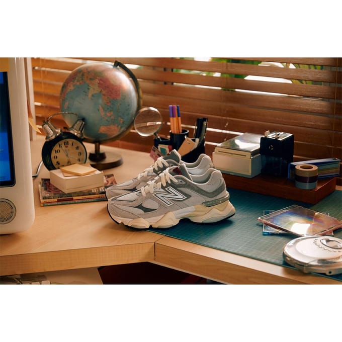 Baskets Unisexe New Balance 9060 Raincloud Gris Nuage de Pluie Castlerock U9060GRY 44