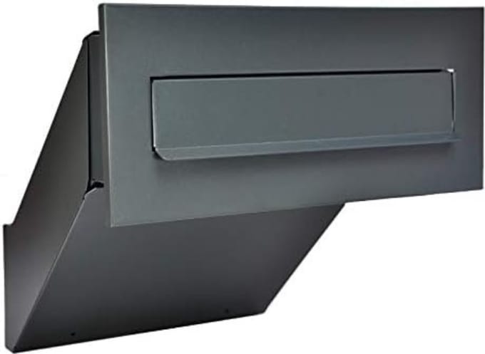 Brievenbussen-Brievenbus rvs-Brievenbus-Zwart-Doorworp