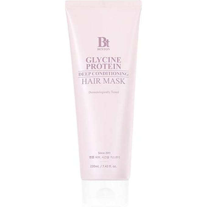 [BENTON] Glycine Protein Deep Conditioning Hair Mask 220ml white
