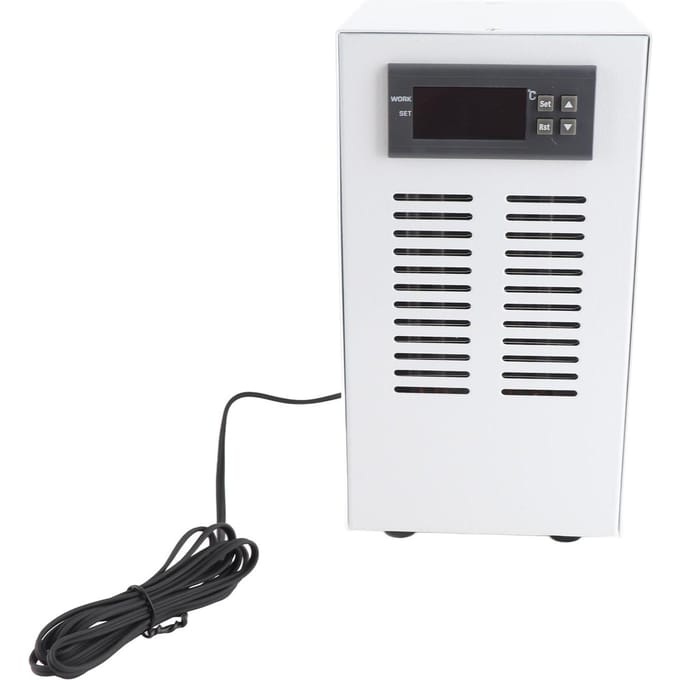 72W Waterkoeler Vissenkom Aquarium Koeler 3L/min 30?35dB Laag Geluidsniveau Constante Temperatuur Koeling white