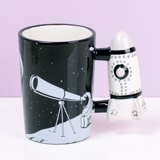 Space Mok Met Raket Oor van OOTB