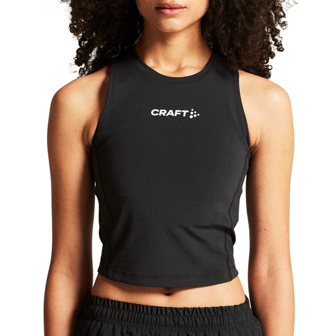 Craft Rush 2.0 Cropped Singlet Dames - Maat S