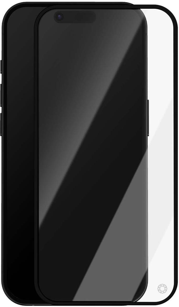 Force Case, Screenprotector geschikt voor iPhone Air - Anti-Impact Tempered Glass 2.5D, Transparant