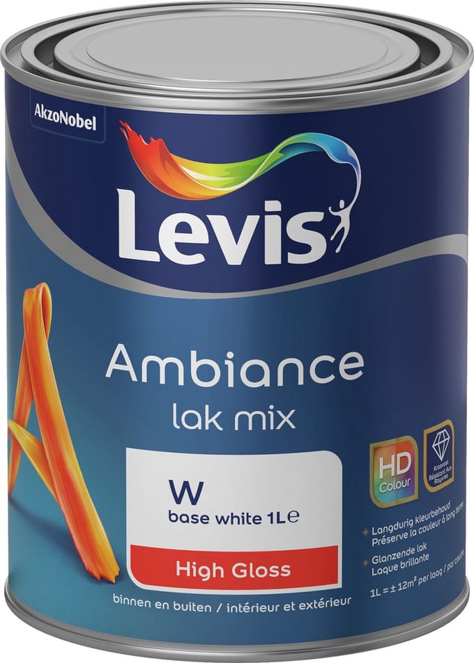 Levis Ambiance Lak High Gloss Mix - Earth six - 1 L