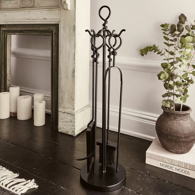 LOBERON Haardset Tetbury zwart