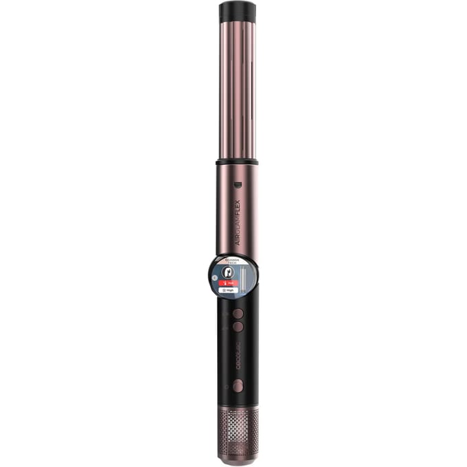Cecotec AirGlam 14in1 Flex Föhnborstel, 14 accessoires, 1400W, flexfunctie, zwart