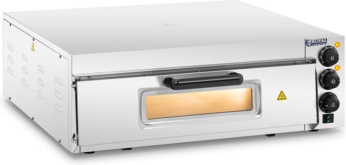 Royal Catering Pizzaoven - 1 kamer - Ø 60 cm - glazen deur 10011584