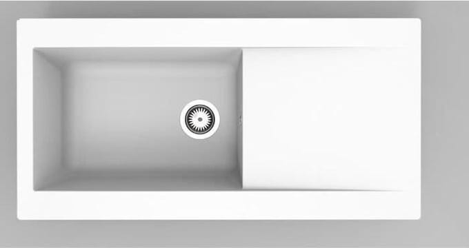 STRADOUR – STR3579432002205 – Inbouw spoelbak – 1 bak – 100x50 cm