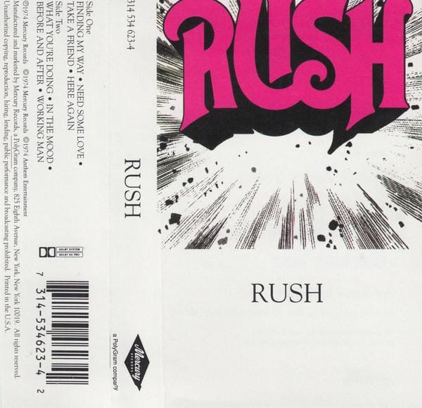 CD RUSH - Rush 3145346232 Mercury 1997 VS Rock Gebruikt