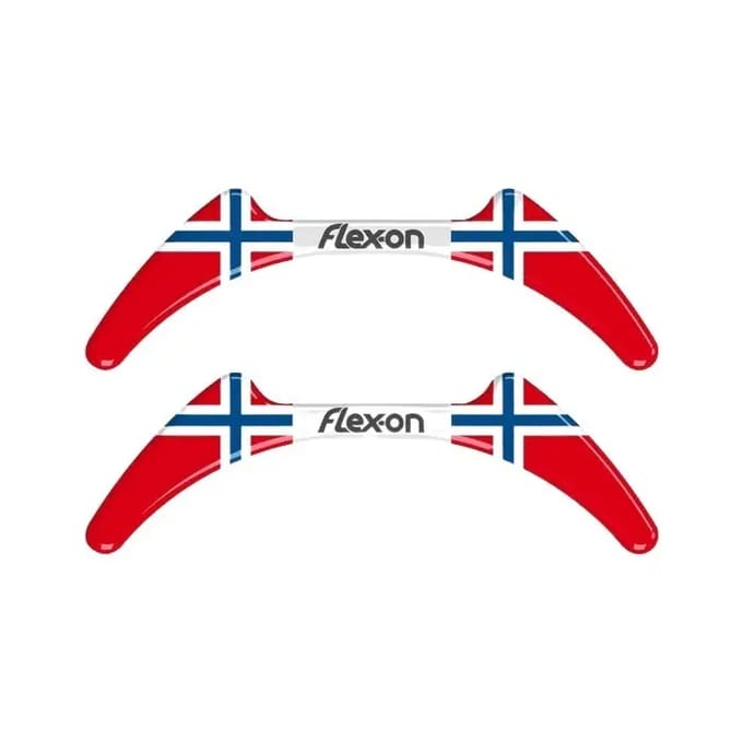 Stijgbeugel stickers Flex-On Norvege