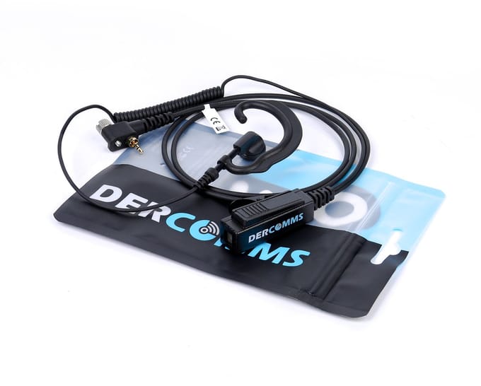 DerComms® Portofoon oortje voor Motorola portofoons - MTH800 MTP850 CEP400