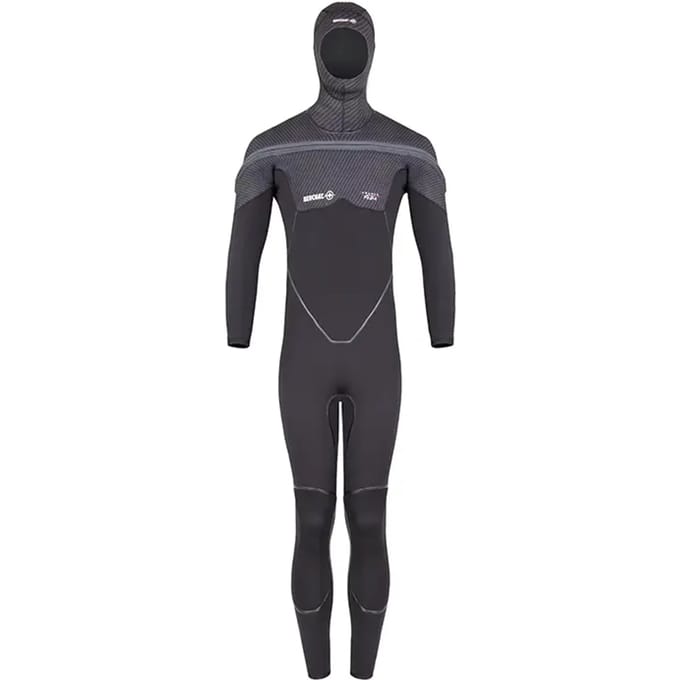 Wetsuit met voorrits Beuchat Med 8/7 mm