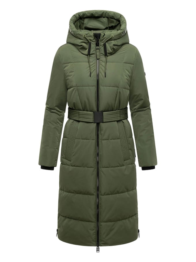 Navahoo dames gewatteerde jas Herbstnebel – elegant, warm & functioneel