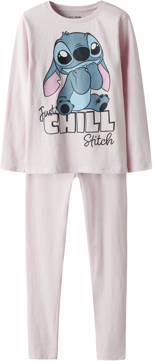 NAME IT - TKFPAMP STITCH LS NIGHTSET NOOS WDI - Meisjes - Pyjamas