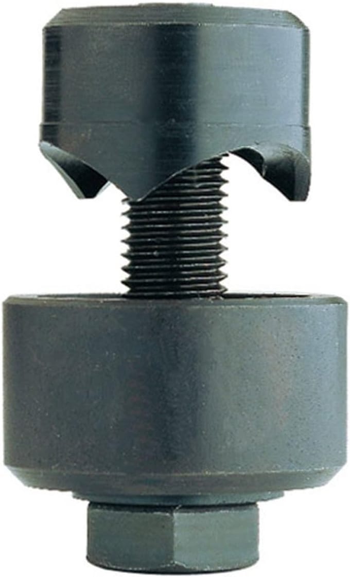 Schroefbreker - Slakkenstansmachine - Plaatbewerking Metaal - Drie Snijlippen - 30mm - Zwart