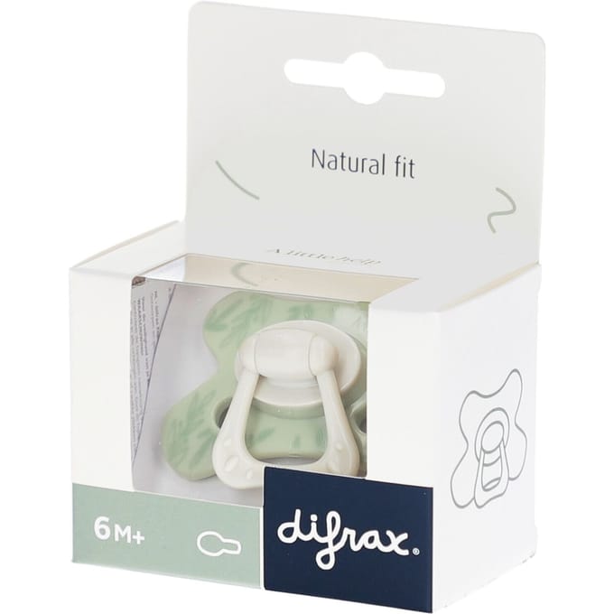 Difrax fopspeen little venture 6.maanden Light Mint Green unisex