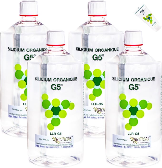 LLRG5 - Pack 3 Litres + 1 Gratuit - Silicium Organique G5