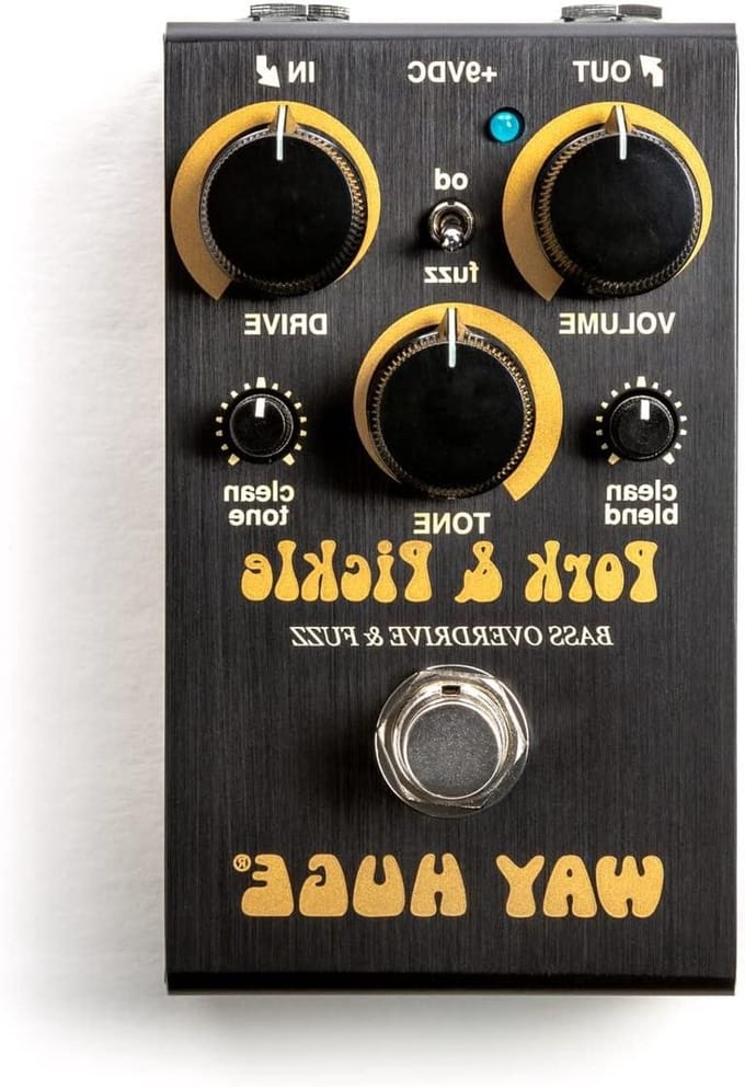Way Huge Smalls Pork & Pickle Overdrive & Fuzz Guitar Effects Pedal