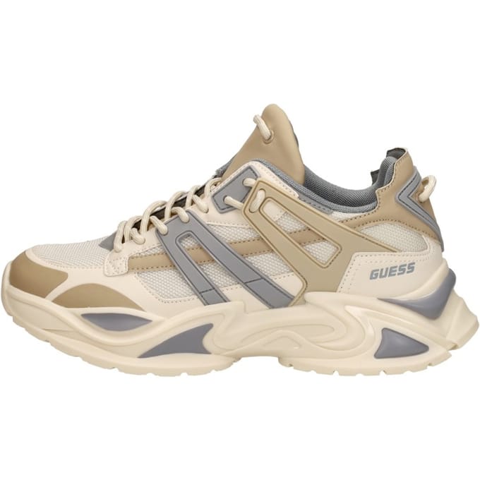 Dames Sneakers Guess Belluna Nude/grey Beige - Maat 38