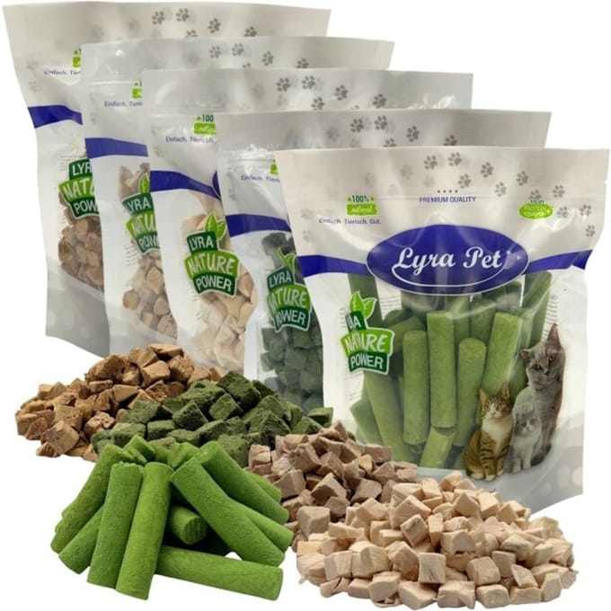 1 kg Lyra Pet® kattensnackmix gevriesdroogd 1 kg